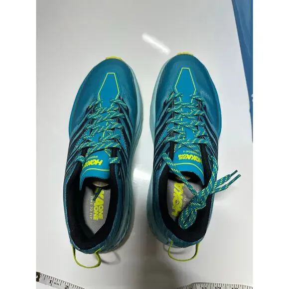 New NIB Women Hoka One Speedgoat 9 Turquoise Blue CBAB walk run sport athletic - Picture 3 of 12